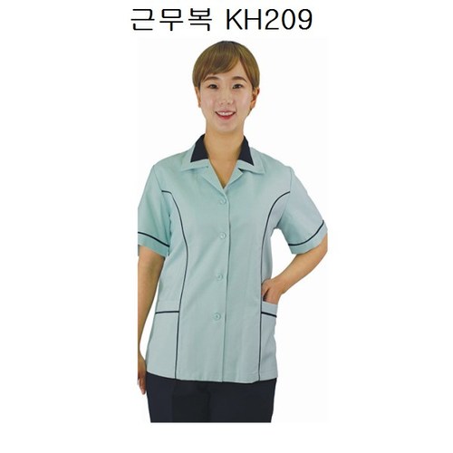 여성근무복 미화복 KH209
